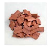 Aedes 21041 100 Piezas Big Roman Roof Tile, 1/10, Rojo, Multicolor