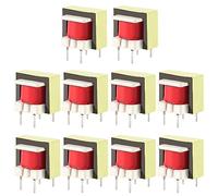 AEDIKO 10 transformadores de audio EE-14 de alta e aislamiento de audio 1300: 8 ohmios para amplificación de voltaje y salida de potencia