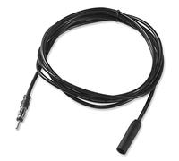 AEDIKO Cable de extensión de antena de radio para coche, conector DIN de 3 pies, macho a hembra, radio FM AM, camión, reproductor multimedia de CD estéreo (3 m)