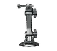 AEE Technology CS01 Soporte de Brazo extendido de 6 Pulgadas con Base de Ventosa (Negro)