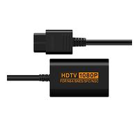 AeeYui Convertidor NGC/SNES/N64/SFC a HDMI Conversor N64 a HDMI 1080P HD Cable Plug and Play Cable HDTV scart cable con Micro USB
