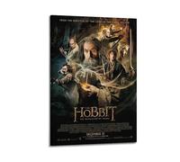 AEFEUGBE Póster de la película El Hobbit La desolación de Smaug, póster decorativo de lienzo para pared e impresión artística moderna para decoración de dormitorio familiar, 60 x 90 cm