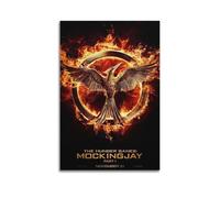 AEFEUGBE Póster decorativo de la película Los Juegos del Hambre Sinsajo, lienzo decorativo para pared e impresión artística moderna para decoración de dormitorio familiar, 20 x 30 cm