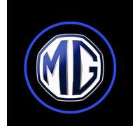 AEFMBCZ Luces LED Bienvenida Coche para MG MG4 EV,Proyector Luz Puerta Logo Proyección Decorativas Accesorios,5