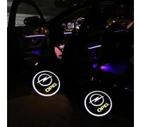 AEFMBCZ Luces LED Bienvenida Coche para Opel Mokka 2012-2025,Proyector Luz Puerta Logo Proyección Decorativas Accesorios,7