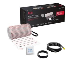 AEG 205822 Juego de calefacción eléctrica Thermo Suelo Comfort Turbo, Blanco, 5 m²