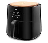AEG AAF7B Freidora de Aire Sin Aceite, Capacidad 7L, 1800W, Airfryer con Control Táctil, 8 Programas Automáticos, Temporizador 60 min, Temperatura Máxima 200ºC, Apto Lavavajillas, Negro Brillante
