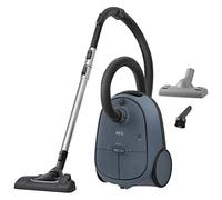 AEG AB61C2DB Aspiradora de Trineo con Bolsa, 850W de Potencia, 3,5L de Capacidad, Radio de acción 12m, Ruedas XL, Filtro Lavable, Cepillo parketto, Boquilla 3 en 1, Incluye 1 Bolsa, Azul