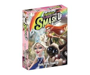 AEG Alderac Entertainment Group | Smash Up Pretty Pretty | Card Game for 2 Tot 4 Players in English | Expansión Independiente | Ages 14+