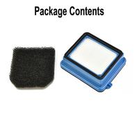 AEG ASKW1 para Electrolux QX6, QX7, QX8-2 Conjunto de filtros accesorios para aspiradoras (filtro de motor delantero y filtro sanitario)
