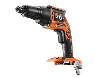 AEG - Atornillador Pladur 18V PRO18V Brushless (Sin Batería) - Receptor Hex ¼ con Cambio de Portapuntas sin Llave - Función Push Drive - Gran Confort de Trabajo - BTS18BL-0