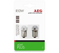 AEG Automotive 97274 Lámpara Light Plus R10W, set de 2 piezas