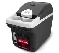 AEG Automotive Board-Bar BK 6 Nevera y Calentador termoeléctrico, Rojo, 6 l, 12 V, para Coche y Enchufe, se Puede enganchar en el Coche