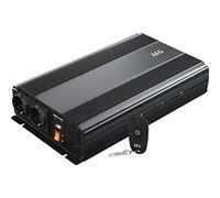 AEG Automotive - Inversor de Voltaje sinusoidal Modificado de 1500 W, 12 V CC a 230 V CA, con Mando a Distancia, inversor de Corriente