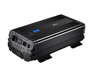 AEG Automotive - Transformador de Voltaje sinusoidal de 3000 W, 12 V CC a 230 V CA, con Control de aplicación, prioridad de Red, Control del Ventilador, inversor de inversor