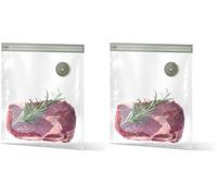 AEG AVRB1 Bolsa de Vacío para Envasadora, Plástico, Transparente (Paquete de 2)