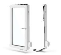 AEG AWKIT5 Premium Window Kit/instalación rápida/kit de sellado de ventanas/refrigeración eficiente/ahorro de energía/apto para todos los climatizadores portátiles con manguera de 15 cm de diámetro