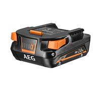 AEG - Batería Litio 18V PRO18V 2.0 Ah Pro Lithium Compatible con Todas las Herramientas PRO18V y SUBCOMPACT Pro-Lithium y 100% Retrocompatible - Garantía 3 Años - Gran Autonomía y Rendimiento - L1820S