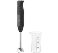 AEG Batidora de Mano, HB4-1-4GG, 0,6 L | Batidora de mano AEG HB4-1-4GG de 600 W, doble cuchilla revestida de titanio, 2 velocidades, negra