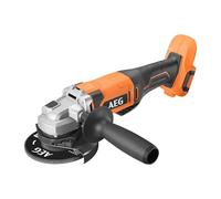 AEG BEWS18-125X2-0 - Amoladora inalámbrica de 18 voltios [PRO18V] - Cambio de cuchilla sin herramientas - Incluye carcasa y disco (sin batería)