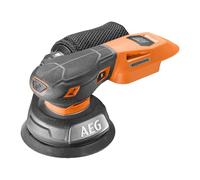 AEG BEX18SBL-125-0 - Lijadora excéntrica diámetro 125 mm inalámbrico 18 voltios - SUBCOMPACT - BRUSHLESS - 7000 a 11000 osc/min, diámetro de oscilación 2,4 mm (sin batería)