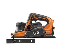 AEG - Cepillo Eléctrico 18V Brushless (Sin Batería) - Hoja de Corte Reversible 82mm con Ajuste de Profundidad hasta 2mm - Gran Confort de Trabajo - Se Entrega con 1 Bolsa de Recogida - BHO18BL-0