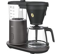 AEG CM7-1-4MTM Cafetera / 6 min por jarra/preparación precisa/selección de aroma/tapa de mezcla/advertencia de descalcificación/jarra de cristal / 9 tazas/función de mantenimiento del