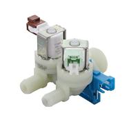 AEG, Electrolux, Zanussi Electroválvula de doble vía con caudalímetro, Pieza de repuesto para lavadora