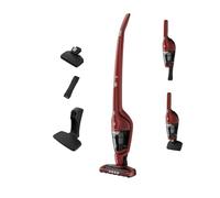AEG Ergorapido Plus Aspiradora Sin Cable Sin Bola CX7-3-45CR | 2 en 1 Vertical y de Mano, Sin Bolsa, Cepillo PetPro+ para Mascotas, Batería Intercambiable, Hasta 48 Min de Autonomía, Rojo