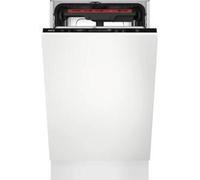 AEG FSE72507P Lavavajillas Empotrable | Clase energética E | 45cm, 10 cubiertos, Tercer cesto, Negro
