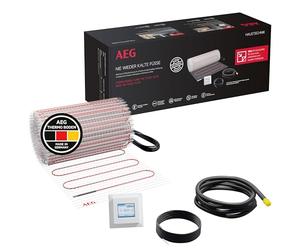AEG Haustechnik 205816 Calefacción eléctrica por Suelo Radiante térmico Turbo Set, Blanco, 1 m²
