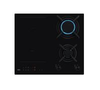 AEG HDB64623N Quemador Encimera 2 Fuegos Gas + 2 Inducción 60CM Touch Negro