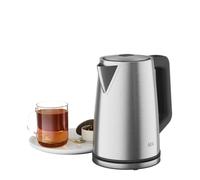 AEG Hervidor de agua Deli 5, 2400 W, 5 niveles de temperatura ajustables, 1,7 l, apagado automático de seguridad triple, función antigoteo y mantenimiento del calor, apertura de tapa con una sola mano