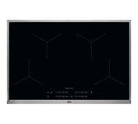 AEG IKB84433XB Placa de inducción Empotrable | Clase energética N/A | 80cm, 4/Zonas, Negro