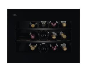 AEG KITCHEN Vinoteca empotrable NKW8P21KAB. Cíclico, Empotrable. Menos de 20 botellas. Medidas 45 Cm