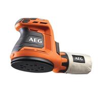 AEG - Lijadora Excéntrica Eléctrica Sin Cable 18V PRO18V - Disco Ø125mm - Velocidad Variable - Sistema de Auto-Agarre - Empuñadura Soft-Grip - BEX18-125-0