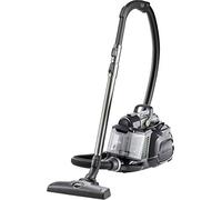 AEG LX7-2-ÖKOX Aspiradora sin Bolsa, 55% Material Reciclado, boquillas adicionales, 750 W, Radio de acción de 9 m, depósito de Polvo de 1,4 l, Mango ergonómico, Filtro higiénico Lavable, Negro, Verde