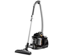 AEG LX7-2-EB-P Aspiradora de Trineo Sin Bolsa, 750 W de Potencia, Filtro Higiénico Lavable, Depósito de 1,4L, Fácil Vaciado, Radio de Acción de 9 m, 72dB de Ruido,Cepillo Suelos Duros y Parquet, Negro