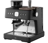 AEG Máquina portafiltros Espresso EC8-1-8BP - Dual Thermoblock, 30 grados de molienda, 20 bares de presión, control de temperatura PID, cabezal de preparación de 58 mm, espumador de leche, calentador