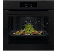 AEG NBE7P731AT Horno Empotrable | Clase energética A++ | 60cm, Pirolítico, Sonda térmica, Negro/Mate