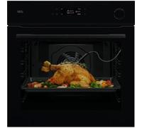 AEG NBR7P631SB Horno Empotrable | Clase energética A+ | 60cm, Pirolítico/SteamCrisp®, Sonda térmica, Negro