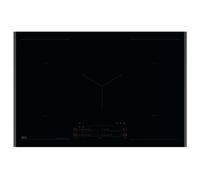 AEG NIK85M30FB Placa de inducción Empotrable | Clase energética N/A | 80cm, Sense Boil&Fry + Doble Bridge, 5/Zonas, Negro