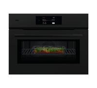 AEG NKK8N721T Horno microondas Empotrable | Clase energética N/A | 45cm, CombiQuick, Sonda térmica, Negro/Mate
