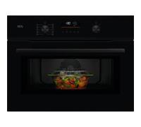 AEG NKO5N401B Horno microondas Empotrable | Clase energética N/A | 45cm, CombiAir, No, Negro