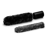 AEG Plumero, Accesorio para aspiradora para una Limpieza Suave de Objetos delicados, Polvo de Muebles, Apto para aspiradora con Tubo Redondo de 32/35 mm, Negro, AZE144