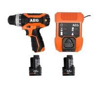 AEG batería bs 12 C2 - Taladro atornillador compacto/2 Ah, 1 pieza, 4935447867