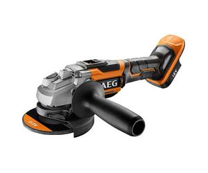AEG Pro 18V Amoladora angular de batería BEWS18-125BLLI-502C (Sin batería, Diámetro disco: 125 mm, Número de revoluciones de marcha en vacío:...