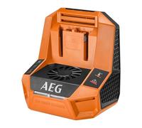 AEG PRO18V BL18T12 - Cargador rápido - Carga ultrarrápida 12 A - Modos Energy & Turbo - Carga Todas Las baterías 18V PRO18V