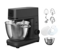 AEG Robot de Cocina de 1200 W y 10 velocidades KM7-1-4BPT Negro perlado