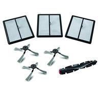 AEG RX7 Performance Kit, Pack De 3 Cepillos Laterales PowerBrush, Compatible con Robot Aspirador RX7, Filtros XXL Lavables, Cepillo Principal, Protección de Suelos Delicados